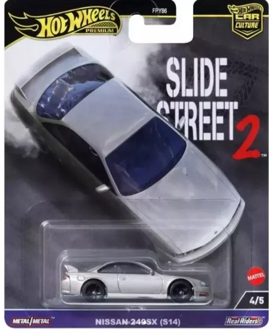 HOT WHEELS 2024 Car Culture Street Slide 2 - Nissan 240SX (S14)