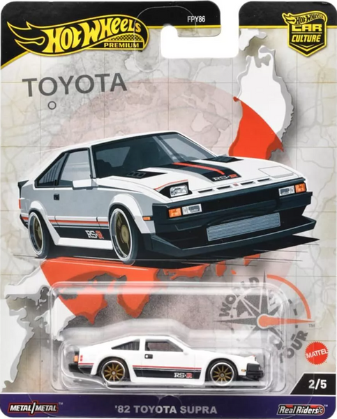 Hot Wheels Car Culture World Tour - '82 Toyota Supra