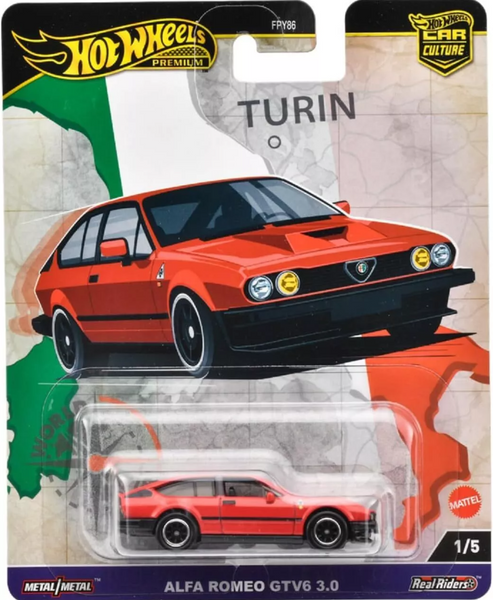 Hot Wheels Car Culture World Tour - Alfa Romeo GTV6 3.0