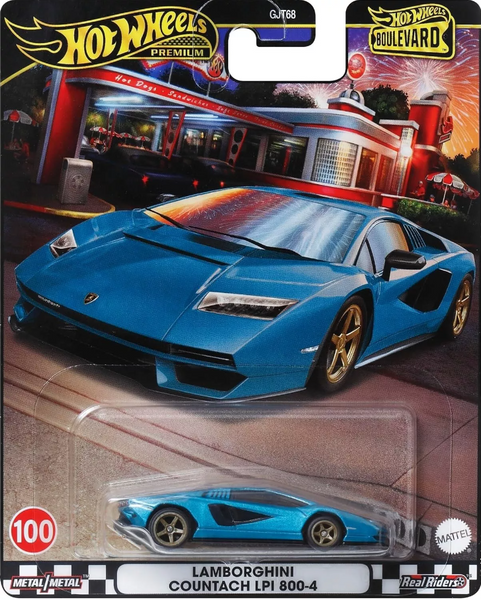 Hot Wheels Lamborghini Countach LPI 800-4 Boulevard #100