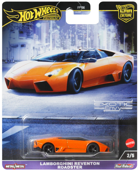 HOT WHEELS 2024 Car Culture Exotic Envy - Lamborghini Reventon Roadster