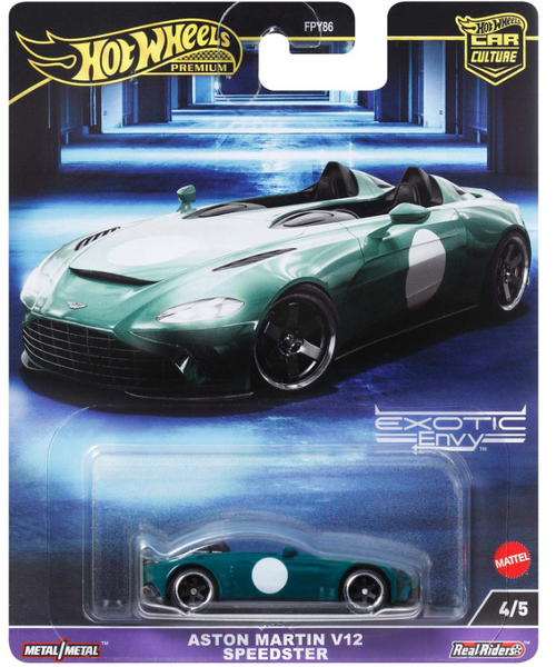 HOT WHEELS 2024 Car Culture Exotic Envy - Aston Martin V12 Speedster