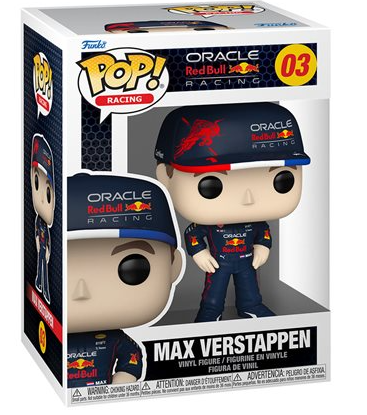 Funko Pop! Formula 1 Max Verstappen Vinyl Figure #03