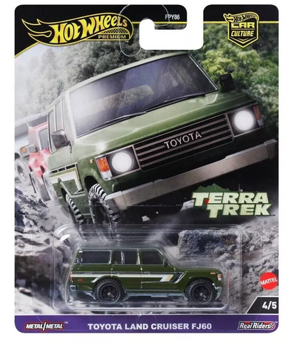 Hot Wheels Car Culture - Terra Trek Toyota Land Cruiser FJ60