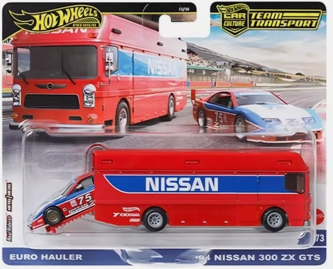 Hot Wheels Team Transport - Euro Hauler & '94 Nissan 300 ZX GTS