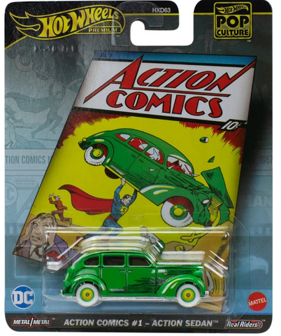 Hot Wheels Pop Culture - Action Comics #1 Action Sedan