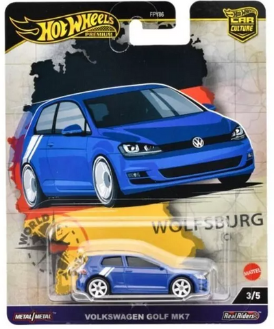 Hot Wheels Car Culture World Tour - Volkswagen Golf MK7