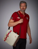 Gulf Cotton/Leather Silverstone Messenger Bag