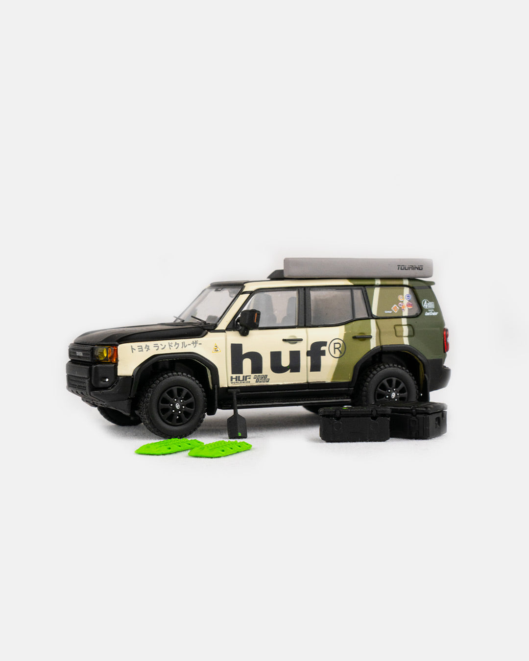 HUF x DT Toyota Land Cruiser 250 with accessories