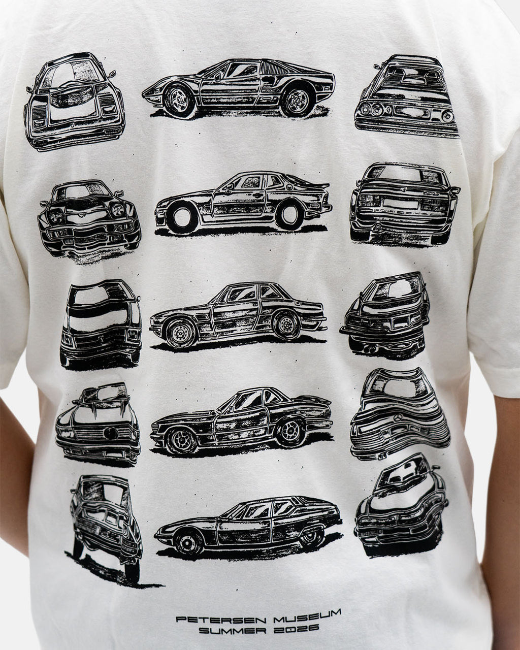 Petersen x Joshua Vides - Flat Out White Tee