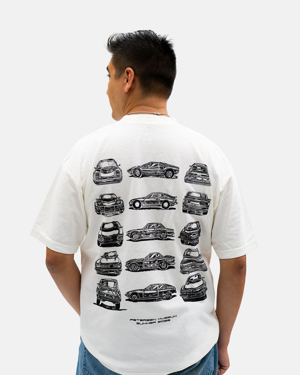 Petersen x Joshua Vides - Flat Out White Tee