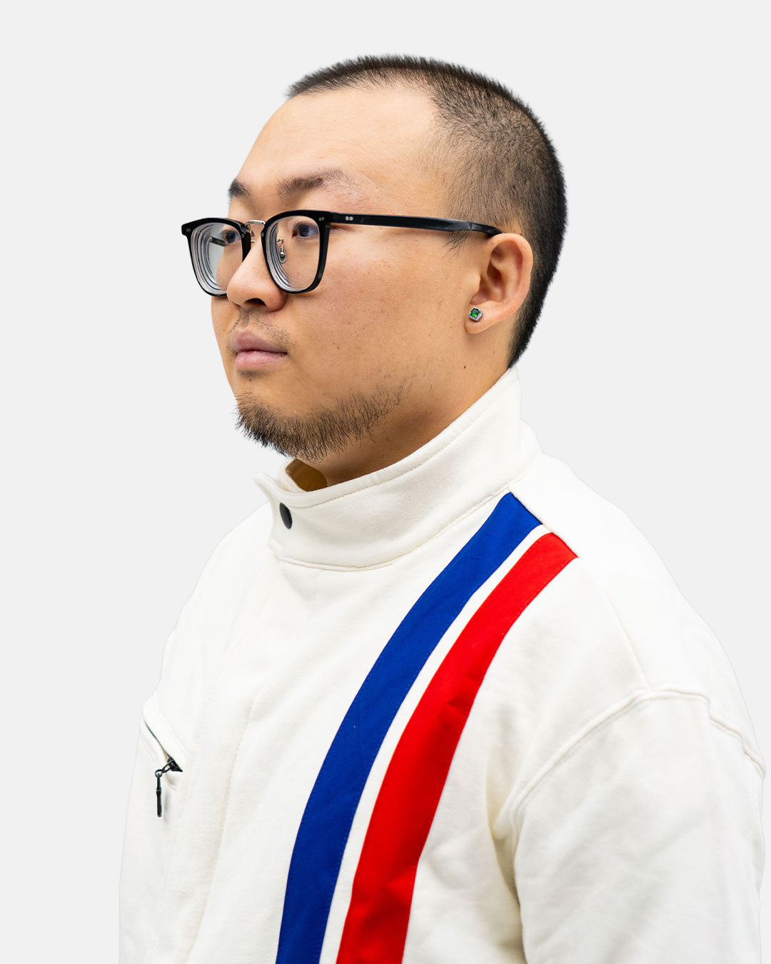 Petersen Vintage Racing Jacket - Red, White, & Blue