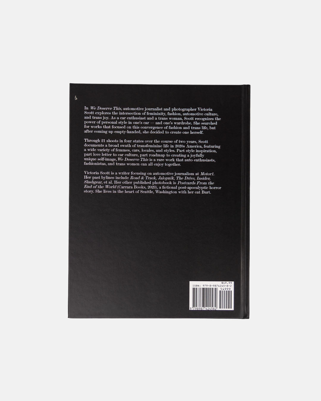 We Deserve This (Hardcover) – Petersen Automotive Museum Store