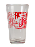 Petersen Pint Glass - Burning Rubber