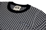 Petersen Sweater - Black & White Houndstooth