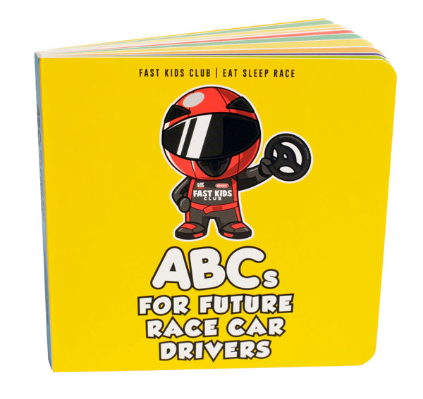 ABC Book For Future Race Car Drivers