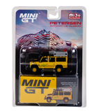 Mini GT 1:64 1989 Land Rover Def 110 - Camel Trophy Amazon Team Japan Petersen Exclusives