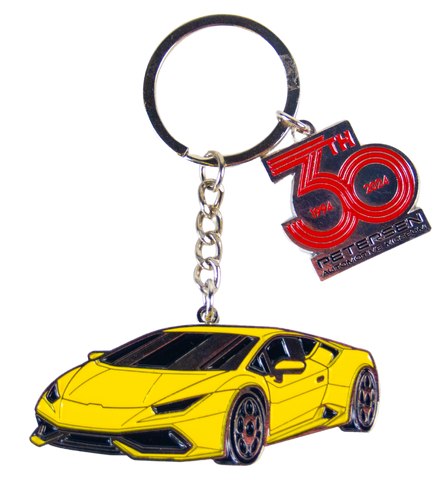 30th Petersen Lambo Key Chain