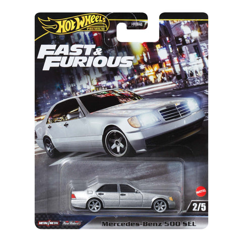 Hot Wheels Premium Fast & Furious Mercedes-Benz 500 SEL