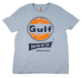 Gulf Racing Oil T-Shirt in Gulf Blue