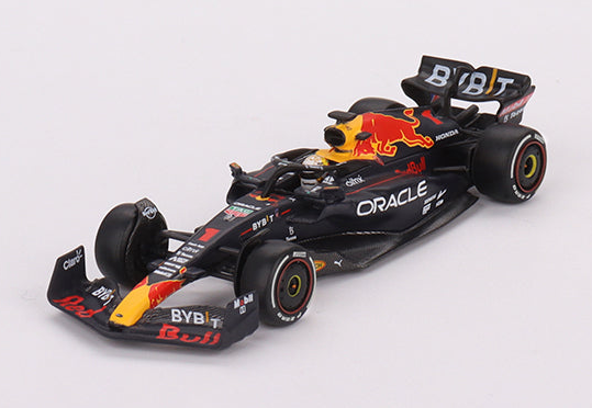 Mini GT 1:64 Petersen - F1 Red Bull Racing 2022 Abu Dhabi GP Winner RB18 #1 - Max Verstappen