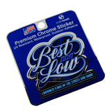 Best In Low Chrome Sticker - Logo