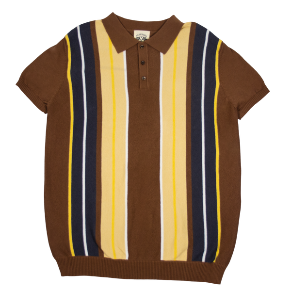 Petersen Museum Knit Polo - Best In Low Brown