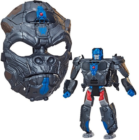 Transformers Rise of the Beasts 2-In-1 Mask Optimus Primal Mask to Figure