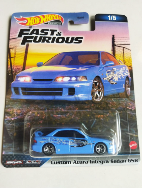 Hot Wheels Fast & Furious - Custom Acura Integra Sedan GSR