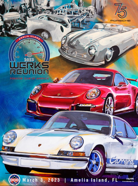 PCA Werks Reunion Amelia Island 2023 Print