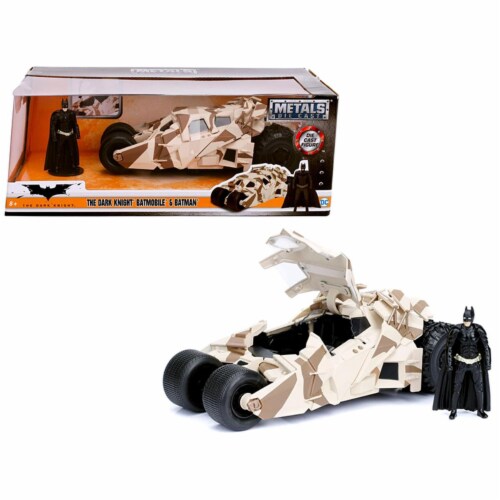 The Dark Knight Batmobile (Camouflage Version) & Batman Figure