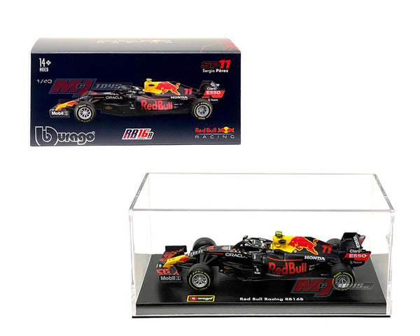 Red Bull Racing RB16B 2021 With Driver Sergio Perez #11