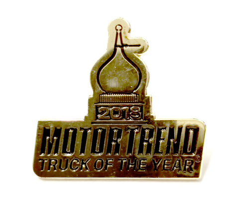 2018 Motor Trend Truck of the Year Pin