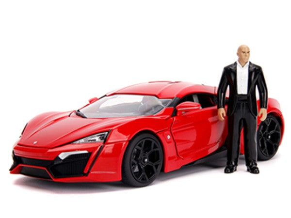 Fast & Furious - Lykan Hypersport with Dom Figure & Working Lights