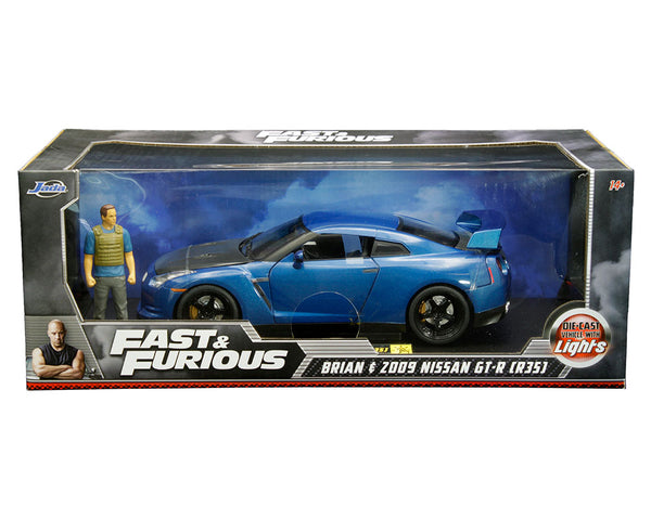 Fast & Furious Brian & 2009 Nissan GT-R (R35)