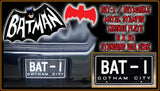 Batman USA BAT-1 Metal Stamped Vanity License Plate