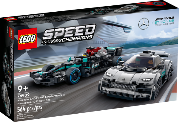 Lego Speed Champions - Mercedes AMG F1 W12 E Performance & Mercedes AMG Project One