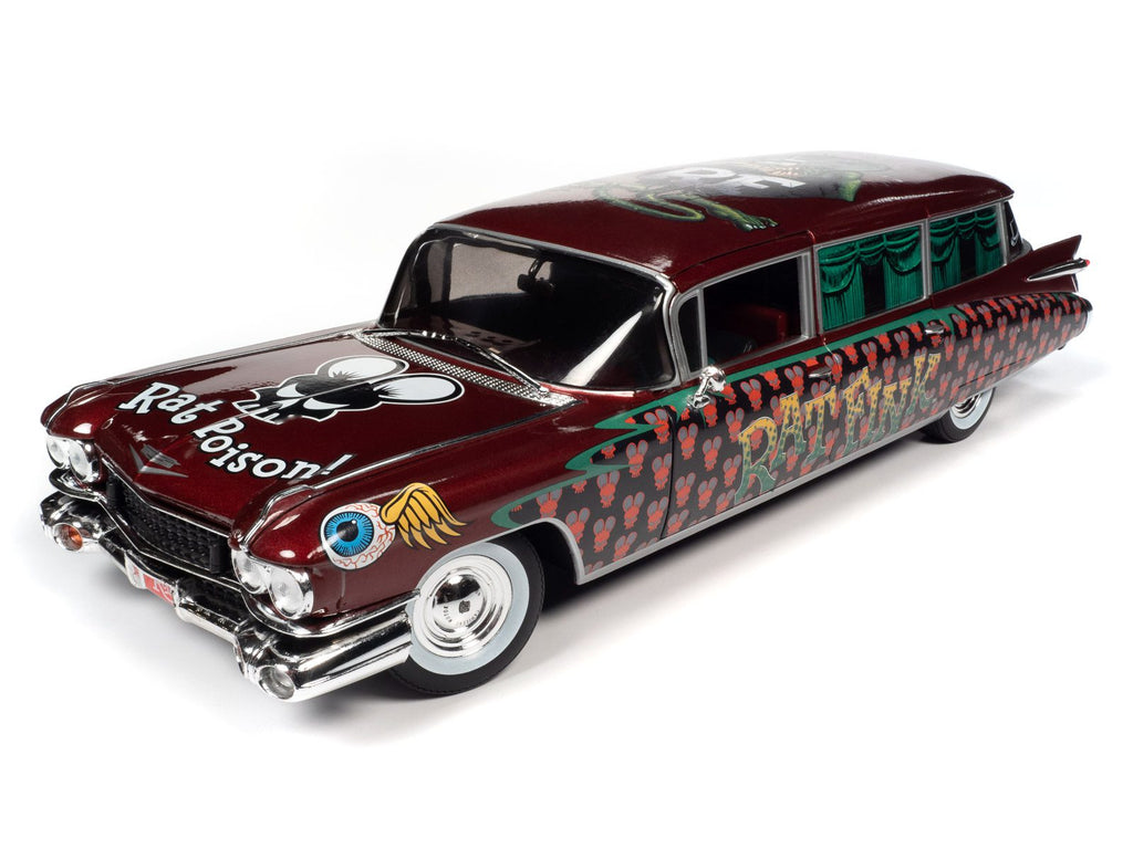 1959 Cadillac Eldorado Hearse Rat Fink – Petersen Automotive