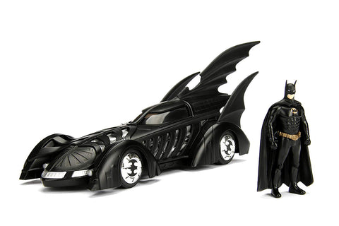 Jada Batman Forever Batmobile & Batman 1:24 Scale