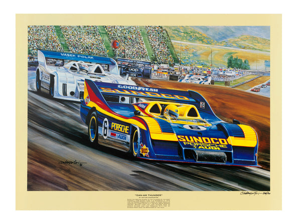 Can Am Thunder- Hector Cademartori Print