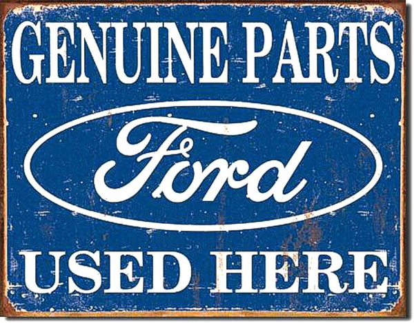Ford Parts Used Here Signaq