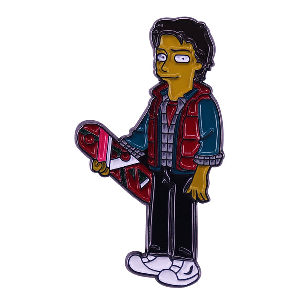 Back To The Future Marty McFly Pin