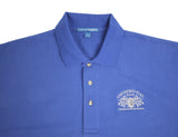 Heritage Series Checkered Flag Men's Blue Polo - CF200 Member Exclusive