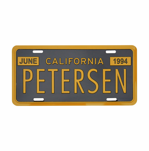 Petersen Classic California License Plate