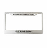 Petersen License Plate Frame - My Other Ride