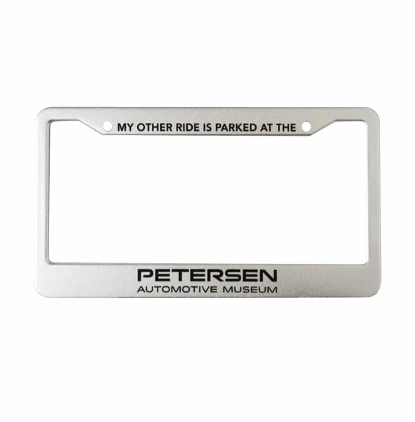 Petersen License Plate Frame - My Other Ride