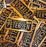 Petersen Keychain - California License Plate