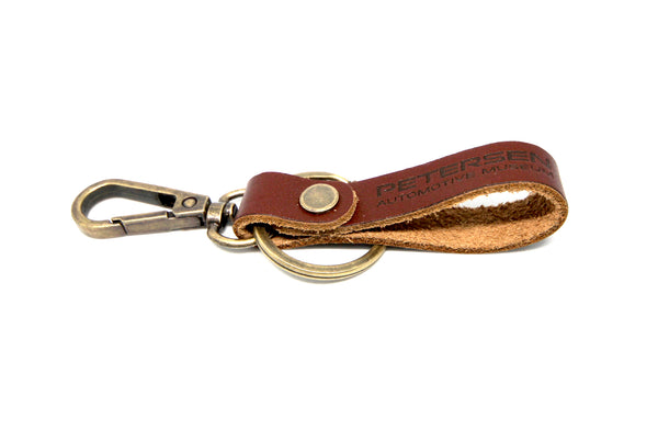 Petersen Automotive Museum- Leather Keychain