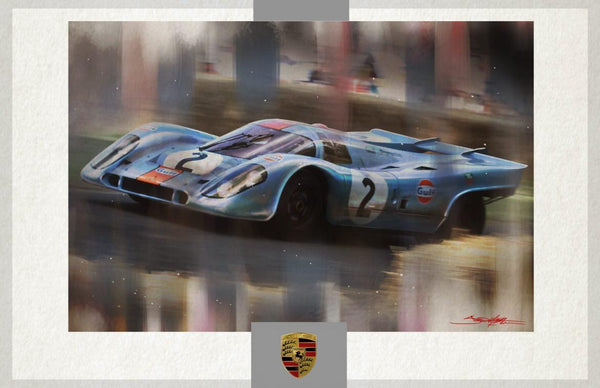 Jed Thomas - Le Man's 917 Porsche Gulf Livery