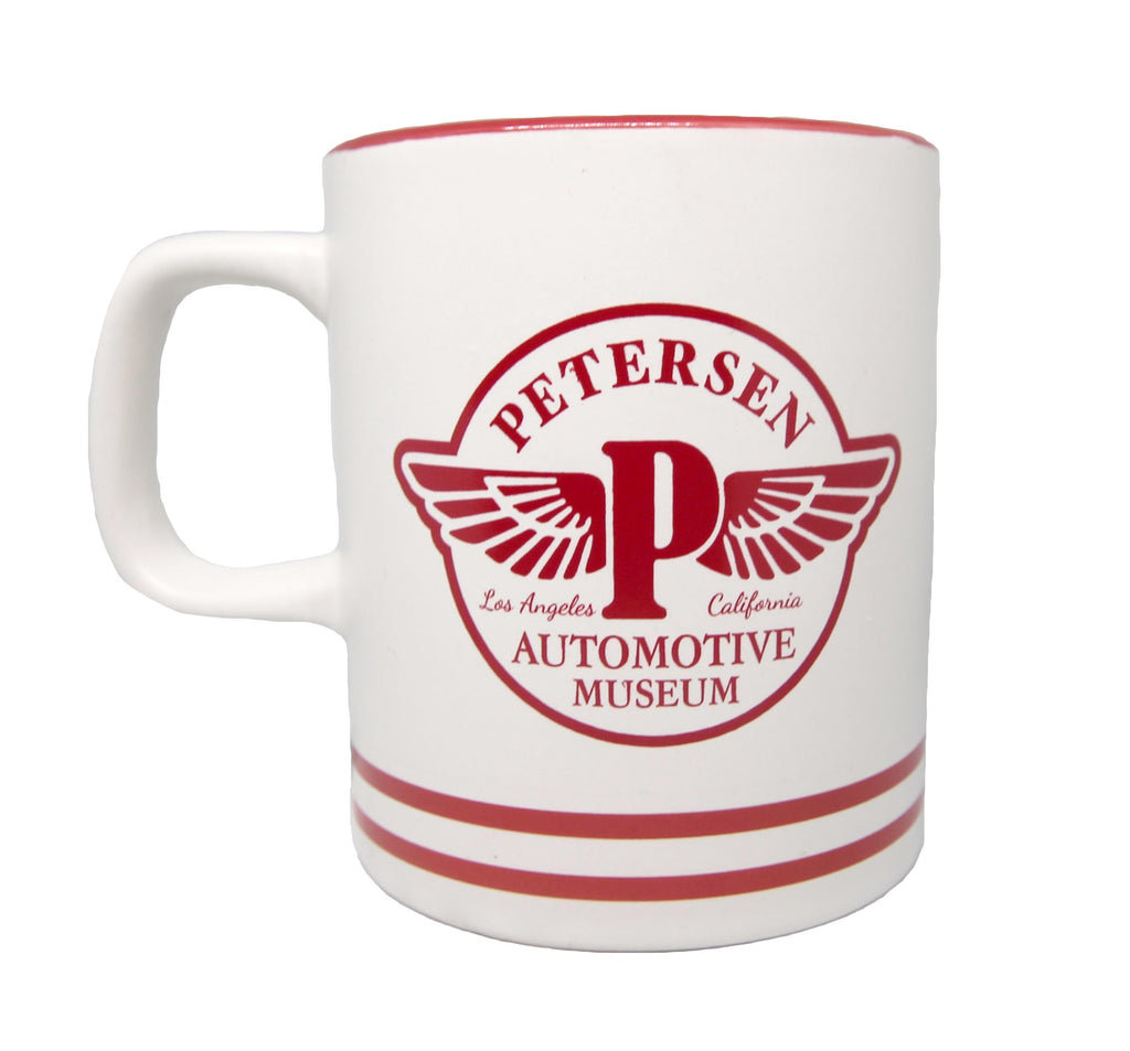 Petersen Ceramic Mug - White and Red Flying P